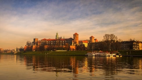 Lâu đài và thánh đường cổ kính ở Krakow