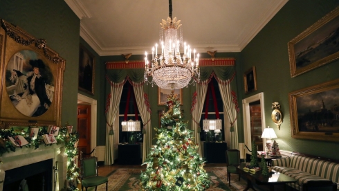 Giáng sinh lộng lẫy trong Nhà Trắng