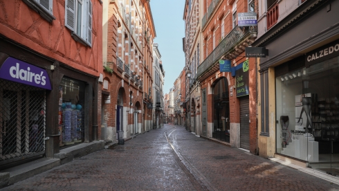 Toulouse trầm lắng giữa đại dịch