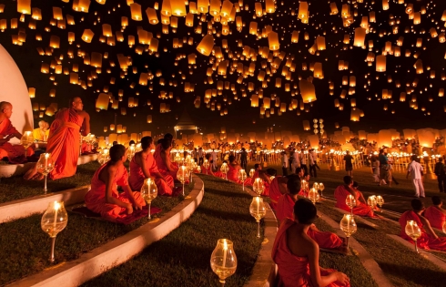 Đến Chiang Mai dự lễ hội ánh sáng