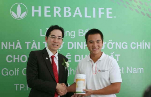 Herbalife tài trợ dinh dưỡng cho golfer số một Việt Nam