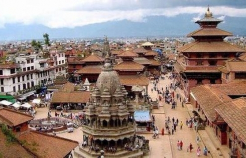 Thành phố cổ kiến trúc nhọn hoắt ở Nepal