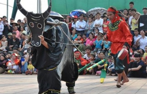 Độc đáo lễ hội kén rể thôn Đường Yên
