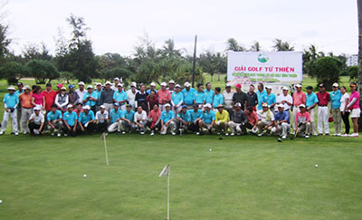 Giải golf từ thiện kỷ niệm ngày thành lập Hội golf Bình Thuận