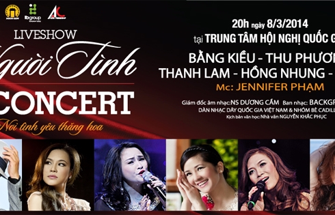 Liveshow Bằng Kiều ‘ Người tình concert’ nhân dịp 8/3 