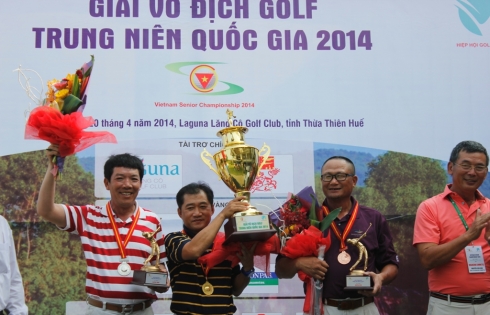 Bế mạc Giải Vô Địch Golf Trung Niên Quốc Gia 2014