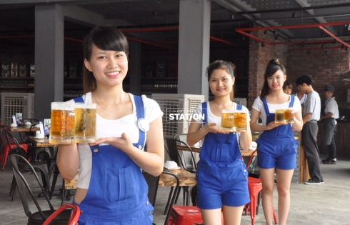 Đã khát với 'Trạm bia thành phố' đầu tiên tại Việt Nam