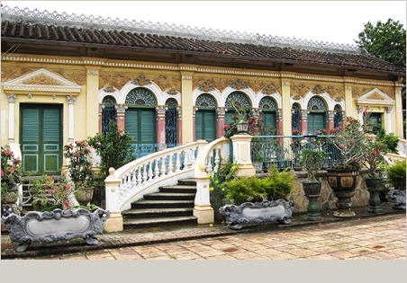 3 ngôi nhà cổ nổi tiếng của Đồng bằng sông Cửu Long 