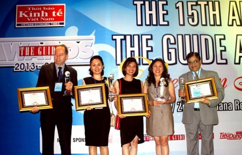 Ocean Hospitality cùng các đơn vị thành viên được vinh danh tại The Guide Awards 2013 – 2014