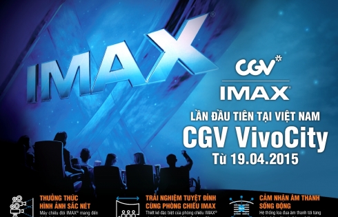 Xem phim cực đã với rạp chiếu phim IMAX ở CGV