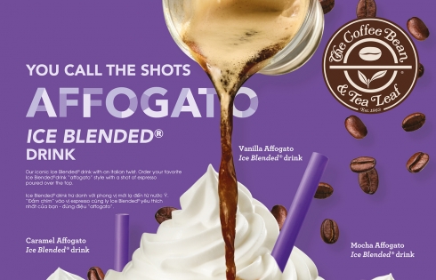The Coffee Bean & Tea Leaf ra mắt phong vị Affogato hoàn toàn mới cho món Ice Blended