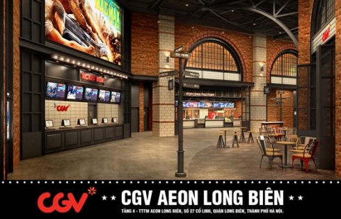 CJ CGV Việt Nam khai trương rạp CGV Aeon Mall Long Biên