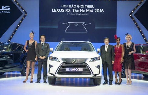 Lexus Việt Nam giới thiệu RX 2016 thế hệ hoàn toàn mới