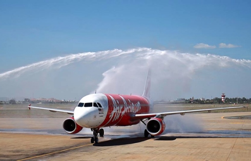 AirAsia đón chuyến bay thẳng đầu tiên từ Penang tới Tp. HCM