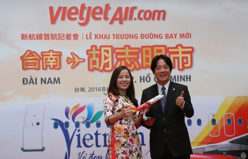 Vietjet tưng bừng khai trương đường bay TP.HCM – Đài Nam