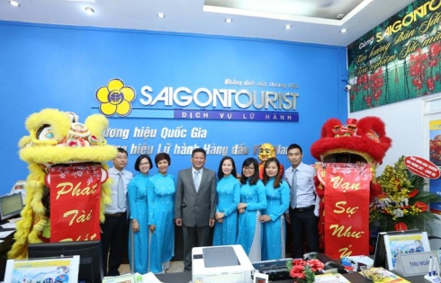 Saigontourist tiếp tục được vinh danh Thương hiệu Quốc gia 2016