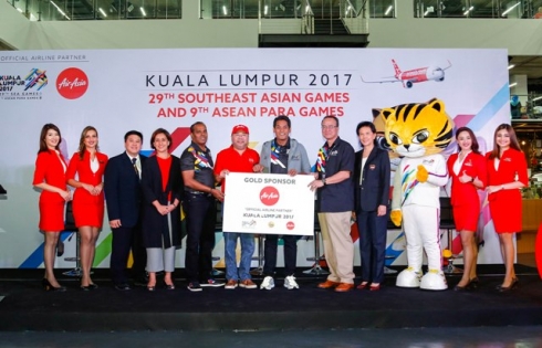 AirAsia Nhà Tài Trợ Chính Thức Của Đại Hội Thể Thao Diễn Ra Tại Kuala Lumpur
