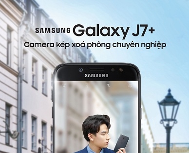 Samsung chính thức ra mắt Galaxy J7+
