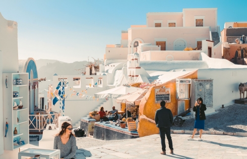 Kinh nghiệm du lịch làng Oia - Santorini