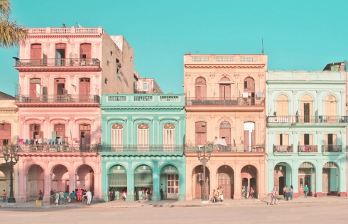 Một Havana mộng mơ màu pastel