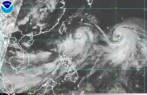 Đài Loan đối mặt siêu bão sau động đất