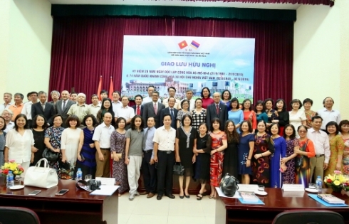 Giao lưu Hội Hữu nghị Việt Nam - Armenia