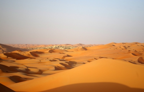 'Ảo ảnh' giữa hoang mạc Rub' al Khali
