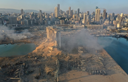 Cận cảnh vụ nổ lớn ở Lebanon