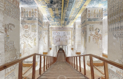Chuyến tham quan ảo vào lăng mộ Pharaoh