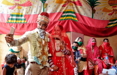 Đám cưới Ấn Độ thời đại dịch