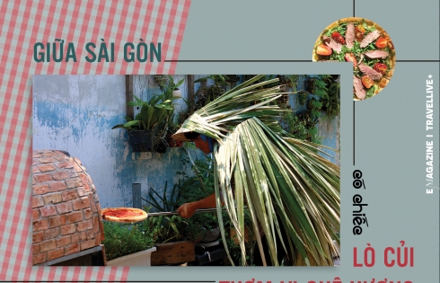Giữa Sài Gòn, có chiếc lò củi thơm vị quê hương