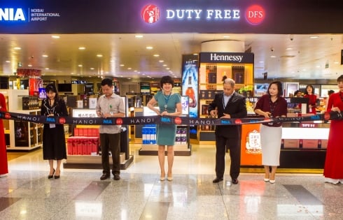 DFS Group chính thức khai trương cửa hàng tại sân bay Nội Bài
