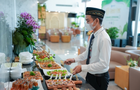 Phòng chờ dành cho khách Hồi giáo đầu tiên tại sân bay Việt Nam