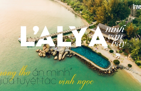 L’Alya Ninh Vân Bay, “nàng thơ ẩn mình” giữa tuyệt tác vịnh ngọc
