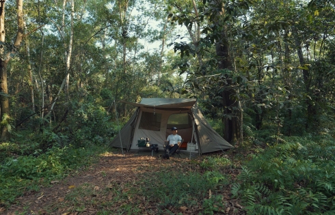 Solo camping: Xu hướng du lịch chữa lành tâm hồn