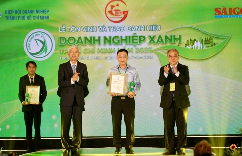 TP. Hồ Chí Minh vinh danh SASCO - doanh nghiệp xanh 2023