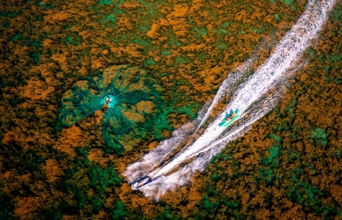 Đắm đuối trong cảnh sắc thiên nhiên Việt Nam đẹp mê hoặc từ trên cao