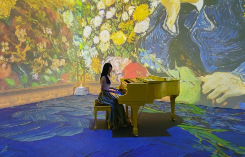 Lay động đa giác quan tại triển lãm nghệ thuật Van Gogh Immersive 720