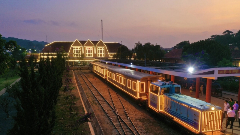 “Hành trình đêm Đà Lạt” độc đáo bởi sản phẩm xe lửa đêm của ngành đường sắt