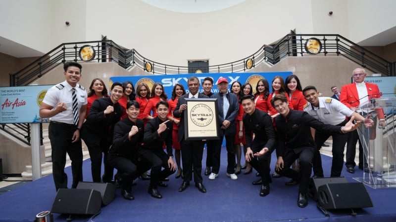 AirAsia đạt danh hiệu hãng hàng không giá rẻ tốt nhất thế giới năm thứ 16 liên tiếp tại Skytrax 2025