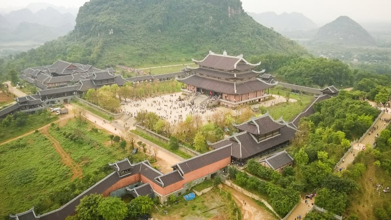 Chùa Bái Đính, điểm đến duy nhất của Việt Nam lọt danh sách Travellers’ Choice 2025
