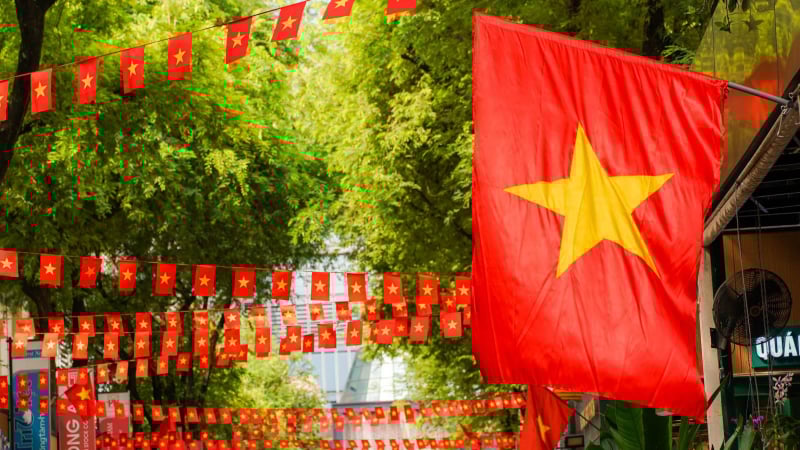Sài Gòn trong sắc cờ hoa chào mừng Quốc khánh