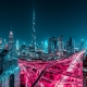Dubai rực rỡ trong ánh đèn đêm