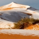 Tuyết phủ trắng sa mạc nóng nhất Trái Đất