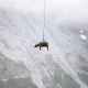Những con bò được bay trên bầu trời Thuỵ Sĩ