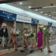 Rước dâu trên trên chuyến tàu metro số 1