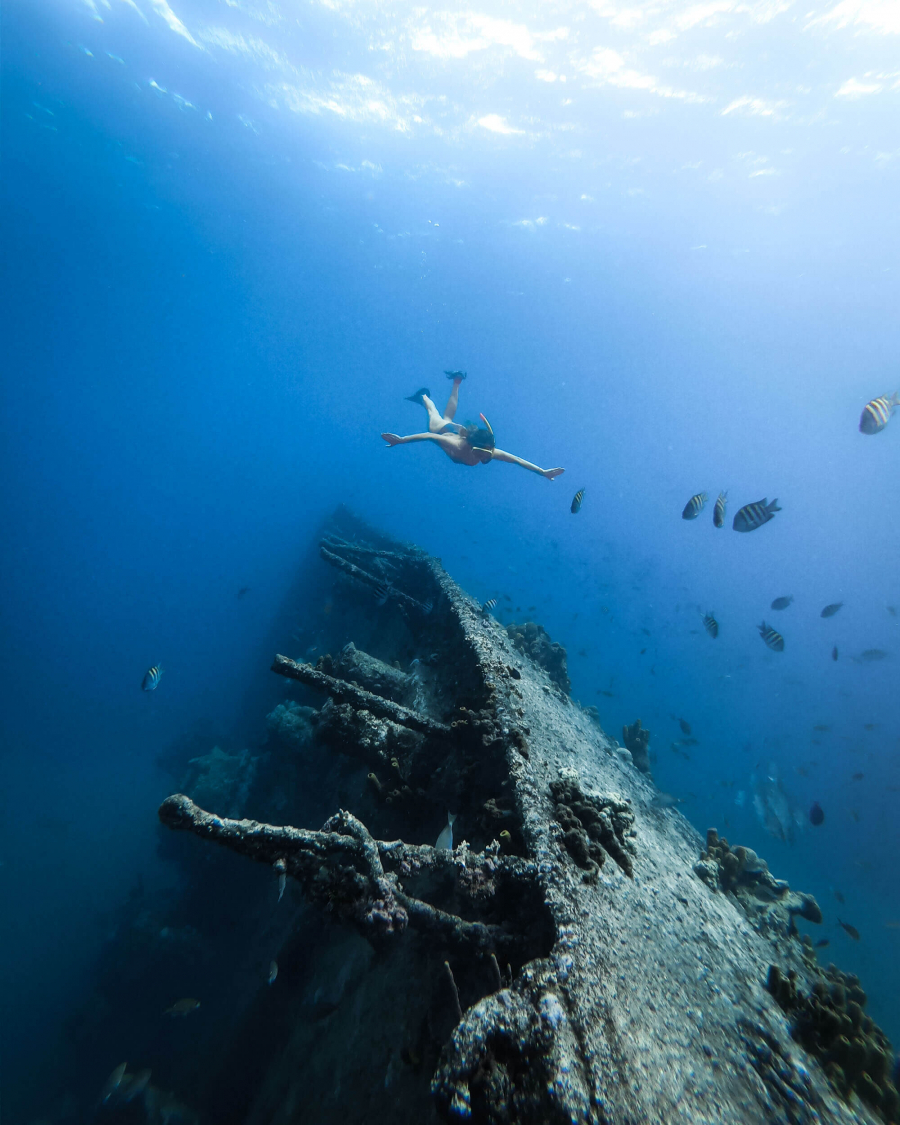 Lặn ống thở và xuống thăm những xác tàu đắm quanh đảo Aruba