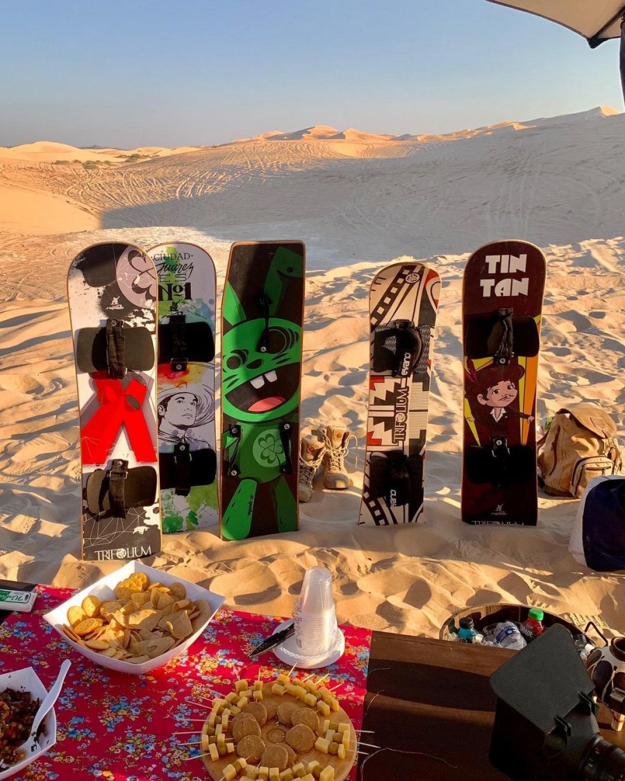 Cồn cát được cho là nơi ngắm hoàng hôn lý tưởng. Ảnh: Andrea Meza/Instagram