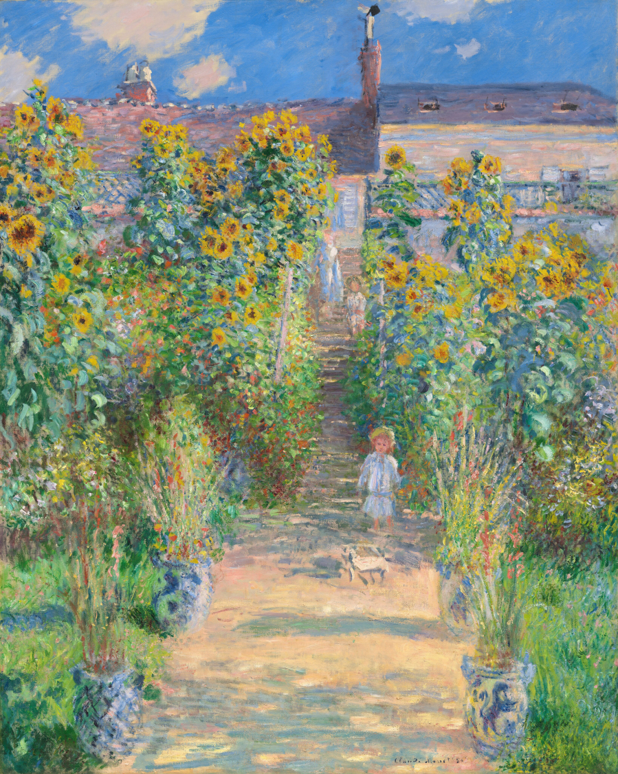 Tác phẩm “Vườn Monet ở Vétheuil” họa sĩ Monet sẽ được giới thiệu dưới dạng phiên bản số tại VCCA