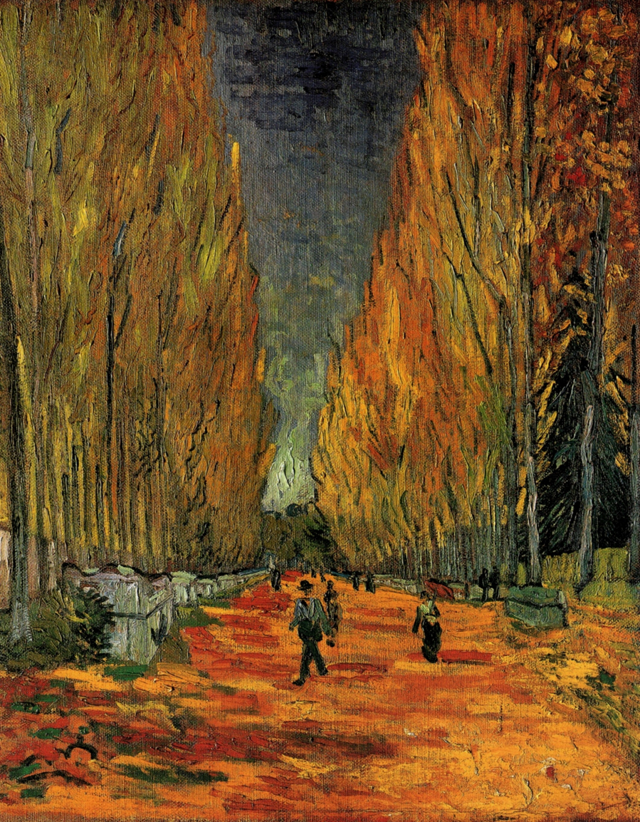Phong cảnh Alyscamps (Vincent van Gogh, 1888)